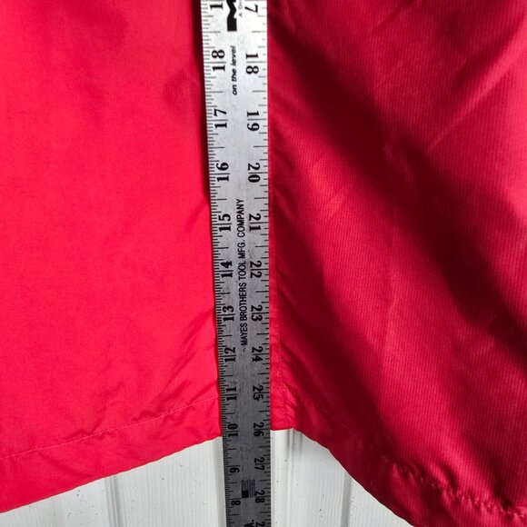 Nike Golf 1/4 Zip Pull Over Jacket Women's Large Red Long Sleeve Windbreaker - Picture 6 of 9